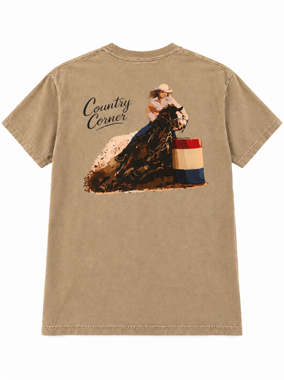 Country Corner Barrel Racer Women’s  Tee